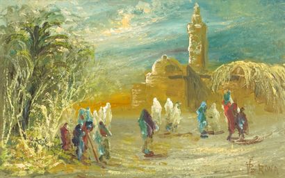 null VERONA, Paul (1897-1966)

Untitled - North African scene

Oil on board

signed...