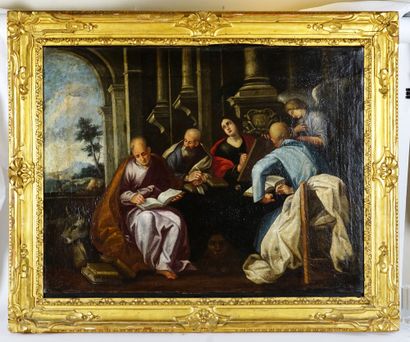 null ITALIAN SCHOOL 17th C.

Evangelists

Oil on canvas



Provenance:

Collection...