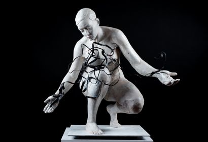 null STETCO, Galina (1975-)

"Inconscience"

Resin and metal on metal base

Signed...