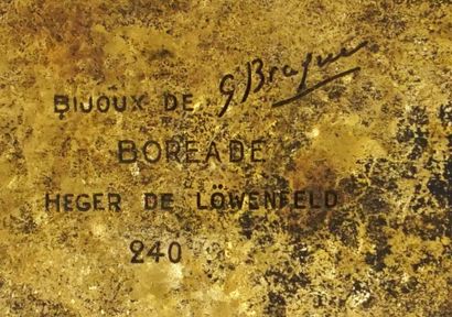 null After Georges BRAQUE (1882-1963)

Henri-Michel Heger de Löwenfeld

Bronze and...