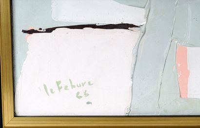 null LEFEBURE, Jean (1930-2013)

Untitled

Oil on canvas

Signed and dated on the...