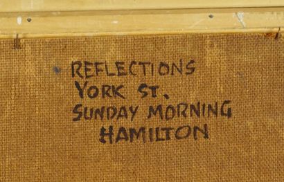 null SLOAN, John (1891-1970)

"Reflections, York St., Sunday Moring, Hamilton"

Huile...