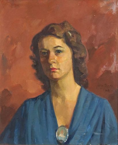 null RATY, Albert (1889-1970)

Portrait d'une dame

Huile sur toile

Signée à droite:...