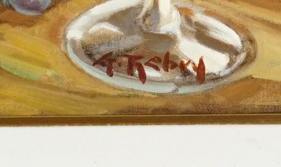 null REBRY, Gaston (1933-2007)

"Raisins"

Huile sur toile

Signée en bas à droite:...