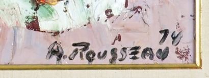 null ROUSSEAU, Albert (1908-1982)

Sans titre - Paysage

Huile sur toile

Signée...