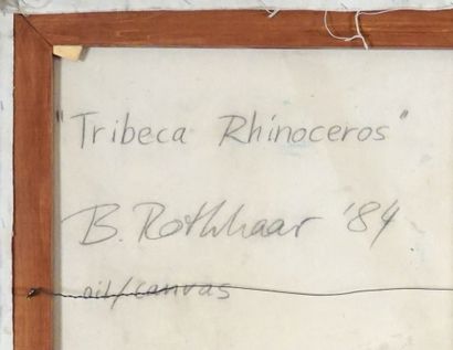 null ROTHHAAR, Bärbel (1957-)

"Tribeca Rhinoceros"

Oil on canvas - Diptych

Signed,...