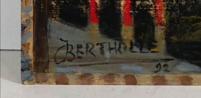 null BERTHOLLE, Jean (1909-1996)

Nu à la pomme

Techniques mixtes sur panneau

Signée...