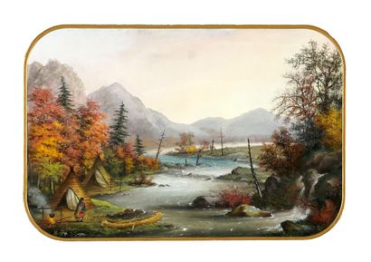 null HOLDSTOCK, Alfred Worsley (1820-1901)

"Indian River, C.W."

Pastel

Titled...
