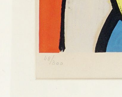 null LÉGER, Fernand (1881-1955)

Composition with two birds (1955)

Colour lithograph

Signed...