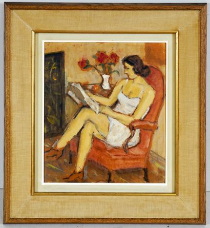null PALLADY, Théodor (1871-1956)

The Reader

Oil on board

Signed on the left:...