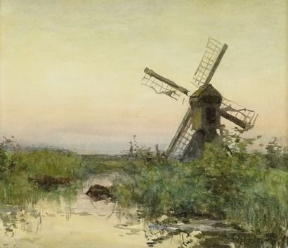 THOLEN, Willem Bastiaan (1860-1931) 
Windmill...