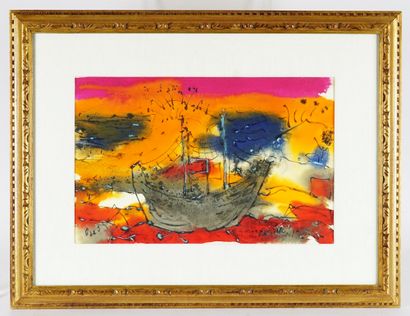 null BEAULIEU, Paul Vanier (1910-1996)

Boat

Watercolour

Signed and dated on the...