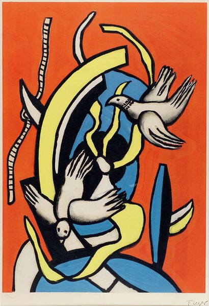 LÉGER, Fernand (1881-1955) 
Composition with...