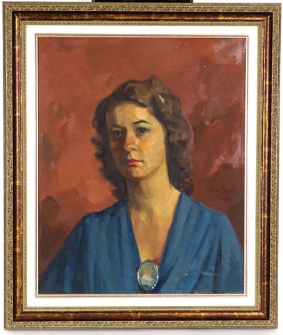 null RATY, Albert (1889-1970)

Portrait d'une dame

Huile sur toile

Signée à droite:...