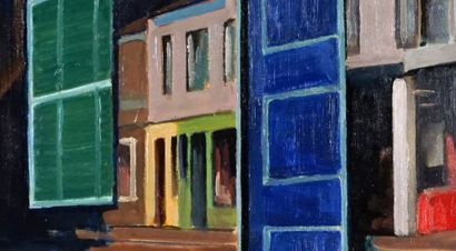 null SLOAN, John (1891-1970)

"Reflections, York St., Sunday Moring, Hamilton"

Huile...