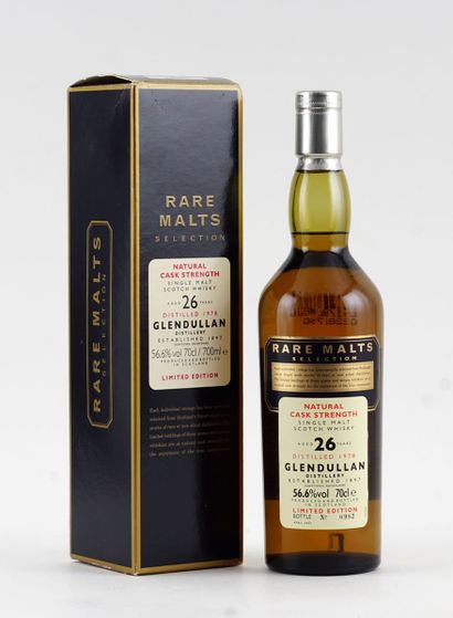 null Glendullan 26 Year Old Single Malt Scotch Whisky 1978 
Speyside, Scotland
Limited...