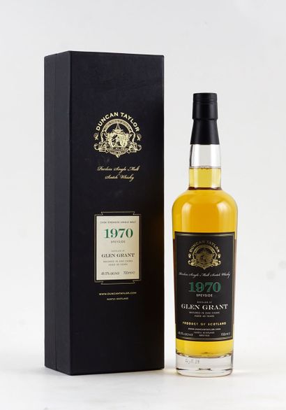 null Duncan Taylor Glen Grant 40 Year Old Peerless Single Malt Scotch Whisky 1970...