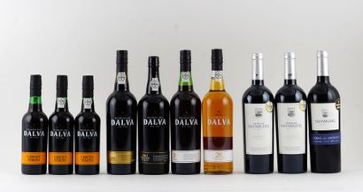 null Sélection de Vins du Portugal comprennant:
- Dalva Tawny Porto (x3) (375ml)
-...