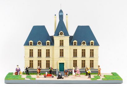 null PIXI MOULINSART 

46208 

Scène Château de Moulinsart avec 13 personnages de...