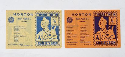 null CHÈQUE TINTIN

Lot de 10 chèques Tintin + 3 feuillets de promotion

Un Timbre...