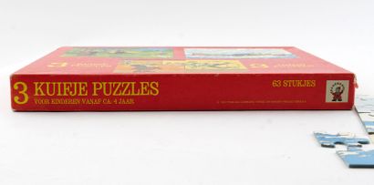 null LOMBARD / HERGÉ 

PRODUIT PAR WAVERY PRODUCTIONS en 1977. Trois puzzles de 63...