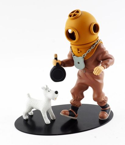 null HERGÉ / MOULINSART 

Collection nostalgie Tintin plongeur (2005). 

Édition...