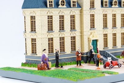 null PIXI MOULINSART 

46208 

Scène Château de Moulinsart avec 13 personnages de...