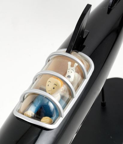 null HERGÉ / MOULINSART 

Figurine de collection « Tintin à bord du sous-marin »...