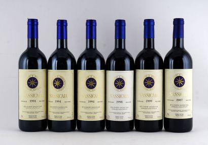 null Sassicaia 1994

Bolgheri Sassicaia D.O.C.

Niveau A

3 bouteilles



Sassicaia...