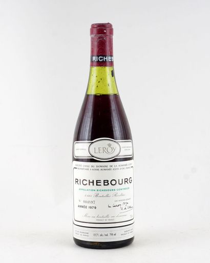 null Richebourg 1979, DRC (Leroy) - 1 bouteille