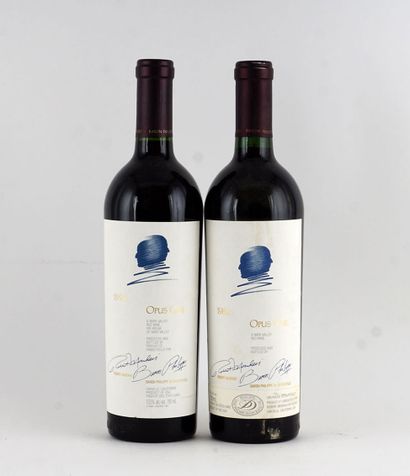 null Opus One 1989 1996 - 2 bouteilles