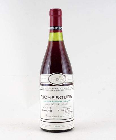 null Richebourg 1982, DRC (Leroy) - 1 bouteille