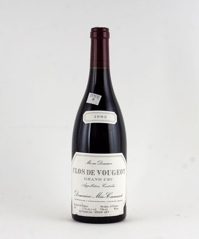 null Clos de Vougeot Grand Cru 1993

Clos de Vougeot Grand Cru Appellation Contrôlée

Domaine...