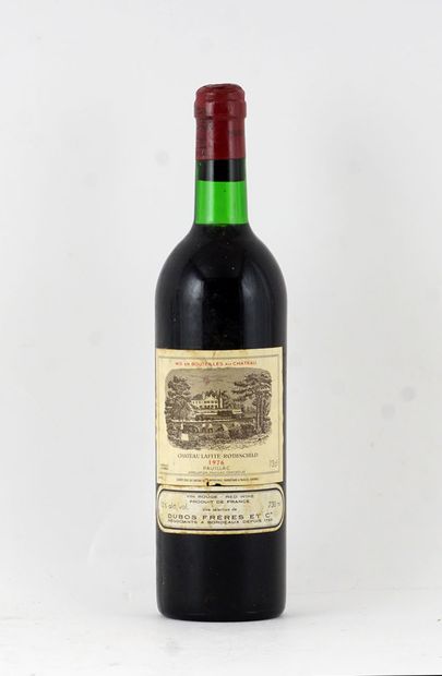 null Château Lafite Rothschild 1976

Pauillac Appellation Contrôlée

Niveau B

1...