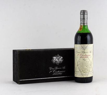 null AGE 1er Centenario 1881-1981 Rioja Gran Reserva

Niveau bas

1 bouteille

Dans...