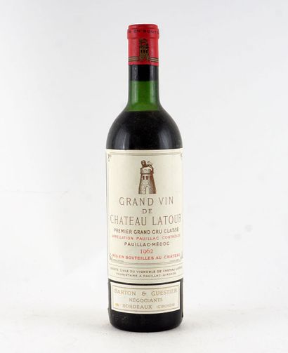 null Château Latour 1962

Pauillac Appellation Contrôlée

Niveau bas

1 bouteill...