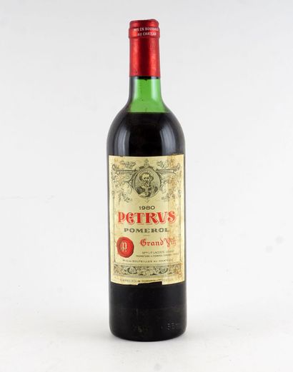 null Pétrus 1980

Pomerol Appellation Contrôlée

Niveau bas

1 bouteille