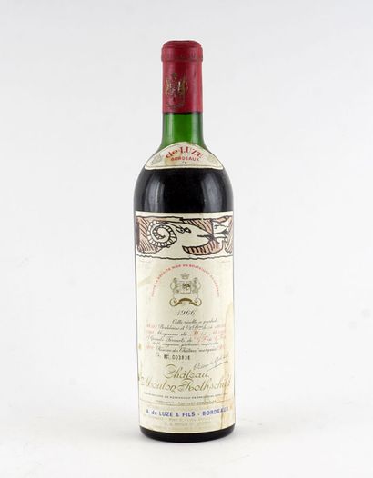 null Château Mouton Rothschild 1966 - 1 bouteille