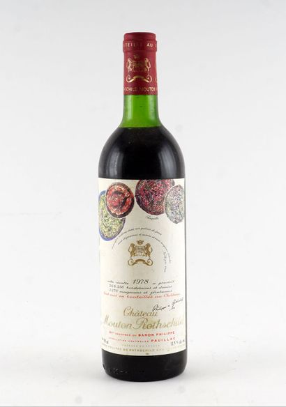 Château Mouton Rothschild 1978 - 1 bouteille