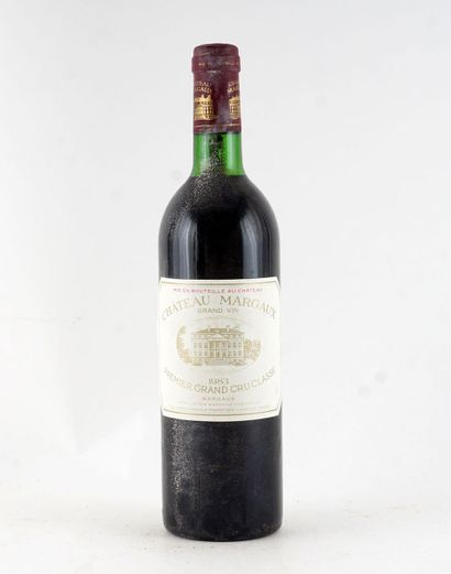 null Château Margaux 1983

Margaux Appellation Contrôlée

Niveau B

1 bouteille