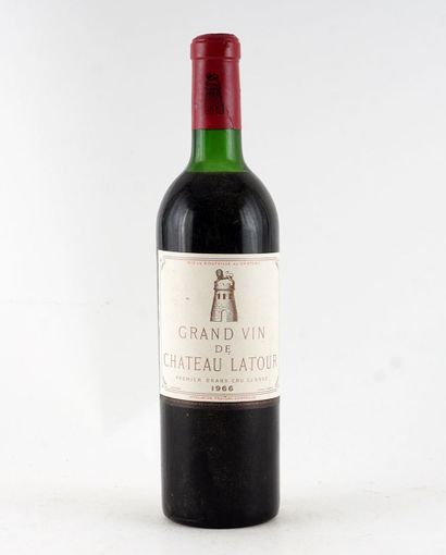 null Château Latour 1966

Pauillac Appellation Contrôlée

Niveau B-C

1 bouteill...