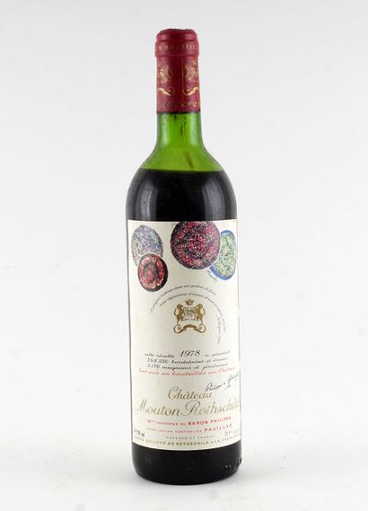  Château Mouton Rothschild 1978 - 1 bouteille