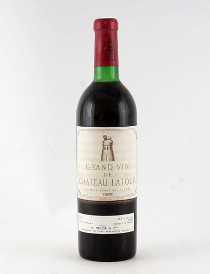 null Château Latour 1969

Pauillac Appellation Contrôlée

Niveau B

1 bouteille