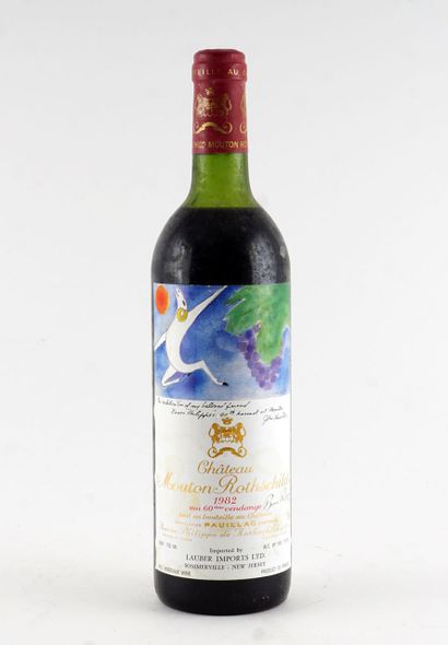 null Château Mouton Rothschild 1982 - 1 bouteille