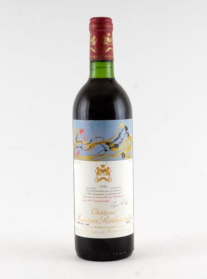 null Château Mouton Rothschild 1981

Pauillac Appellation Contrôlée

Niveau B

1...