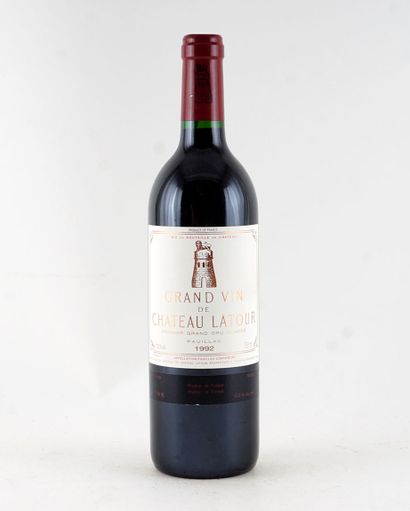 null Château Latour 1992

Pauillac Appellation Contrôlée

Niveau A

1 bouteille