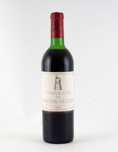 null Château Latour 1970

Pauillac Appellation Contrôlée

Niveau B-C

1 bouteill...