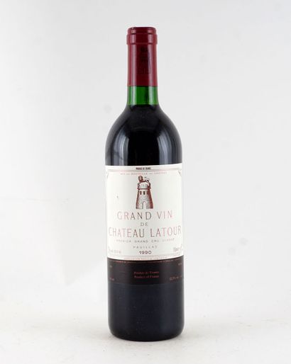 null Château Latour 1990

Pauillac Appellation Contrôlée

Niveau B

1 bouteille