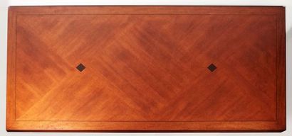 null MARC BERTHIER (1935 -) Large "Magis Gran Tucano" model table, wooden top, laminated...