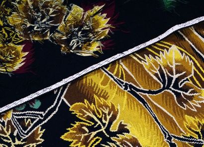 null JEAN LURÇAT (1892 - 1966)

Tapestry "La Grappe et l'Étoile", 1958.

Wool. Woven...